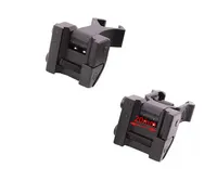 Folding Flip up Front Rear Iron Sight Set Dual Diamond Shape for Picatinny Rail Tactical Hunting Sight Accessories.cx