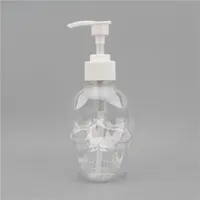 Other Building Supplies Creative Skull Shape Liquid Soap Fillable Bottle 350ml Dispenser Hand Soap Shower Gel Shampoo Transparent Empty Bottles 20220531 E3
