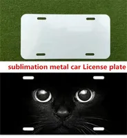DHL Big Promotion Sublimation Blank Metal Car Material Plater Materials Hot Heart Transfer Print