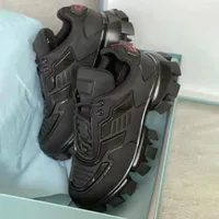 Mens Black Cloudbust Thunder Sneakers Fabrica de punto de 19fw Zapatos de plataforma baja Top de goma Ligero Suela 3D zapatillas Runner Big Tize Isa