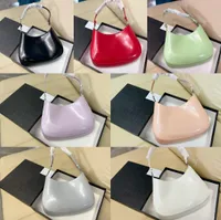 Woman Cleo Bags Fags Fags Luxury Handbag Bag Bag Classic Lady Purse Handbags Houtter Totes Hobo Colors Patent Leather Top 2022