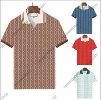 2022 Erkek Tasarımcı Polo Gömlek Lüks İtalya Erkekler Giysileri Kısa Kollu Moda Casual erkek Yaz T Gömlek Lüks Yaka Bayan Birçok Renk Mevcut Sian Boyut M-3XL