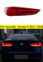 Taille de produits de voiture pour sonate 9 feu arrière LED 20 17-20 18 Hyundai Auto Running Lights LED Fog Fing Turn Signal