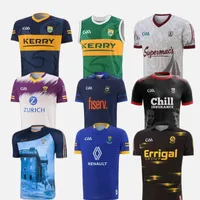 2022 2023 Kilkenny Wexford Ireland GAA Soccer Jersey Offaly Tyrone Remasteration Shirt Tipperary 21 22 23 Home Size S-5XL