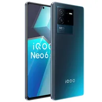 원래 Vivo IQOO NEO 6 SE 6SE 5G 휴대폰 8GB RAM 128GB 256GB ROM SNAPDRAGON 870 64.0MP OIS NFC Android 6.62 "120Hz E4 전체 화면 지문 ID 얼굴 스마트 핸드폰
