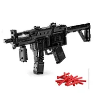 BT SALING MOPP KING 14001 Kunststoffblockpistolenspielzeug kompatibel mit allen großen Marken Classic Legoing für KidSyxt7