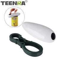 Teenra Electric Can Opener One Touch Automatic Jar Bottle Hands Free Kitchen Gadgets Y200405
