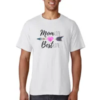 남자 티셔츠 여자 엄마 사랑 하트 트렌드 귀여운 어머니 패션 만화 셔츠 프린트 여름 여자 그래픽 t 상단 짧은 슬리브 티 티셔츠 맨스