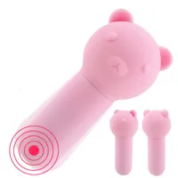 OLO Bullet Vibrator Vibrating Egg Clitoris estimulador de brinquedos sexy para mulheres 10 frequência carregamento got bot spot Little urso