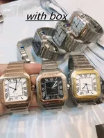 Nuovi orologi Luxury Watch Square Man 40mm Ginevra Genuine Mechanical Movement Classic Mens Owatch CA01-2