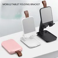 Mobiele telefoon Mounts Telescopic Folding Desktop Mobile Phone Bracket Tablet Lazy Bracket215K