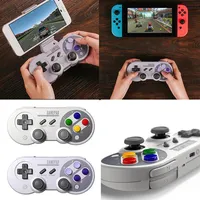 Game Controllers & Joysticks Kuulee 8Bitdo SN30 Pro SF30 Gamepad For Switch Android MacOS Steam Joystick Wireless Bluetooth Contro249x
