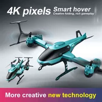 V10 RC mini Drone 4K Professional HD Fotocamera FPV Droni con fotocamera HD 4K RC Elicotteri Quadcopter Toys AA220326
