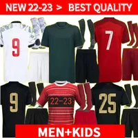Aldult Kids Kit Suit Lewandowski Soccer Jerseys 21 22 23 Sane Bayern Munich Goretzka Coman Muller Davies Kimmich Football Shirts Kids 2022 2023 Uniformes