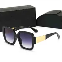 Óculos de sol de verão Man Woman Unissex Fashion Glasses Retro Small Frame Design UV400 4 Cor Caixa original opcional 010