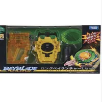 Takara Tom Battle Bayblade Super Z B124 Links Rotary Launcher Upper Rotary Set Spielzeugangriffsring275v
