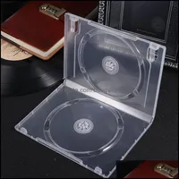 Ящики для хранения BIND BINS Главная Организация Housekee Сад 6 шт. CD Box Прозрачный DVD Чехол Пакет портативный для Cinema Drop Доставка 2021 X4QQ9