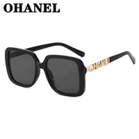 Gafas de sol Joyas de joyas Ohanel Women Classic Black Luxury Gafas Women's Ladies Ladies Diseñador de moda Retro Shades Ev400
