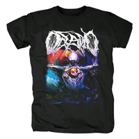 Herr t-shirts designer amerikansk deathcore band oceano rock män kvinnor skjorta 3d tung metall punk fitness camiseta skateboard svart teemen's