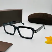 Sunglasses 2022 Marca De Luxo Tom Vintage Para Homens Óculos Óticos Armações Forde Acetato Moda Mulheres Lendo Miopia Prescrição
