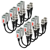 Otros accesorios de iluminación PCS Transmisor de pares retorcidos pasivos CCVT Video Balun BNC Cable de red Conector para la transmisión de señales