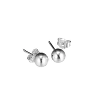stud Classic Beads Earrings Silver for Women Crystals Gift Lover Asstrities sterling Jewelry Association 2022stud