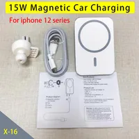 15W Magnetic Wireless Car Charger Magnet للهاتف 12 Mini 12 Pro Max كحامل للهاتف الخلوي للسيارة Sharging2015
