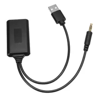 Biurlink Universal Car Wireless Bluetooth Receiver USB 3 5mm Aux Media 5 0 Music Player Adaptateur audio pour BMW208S