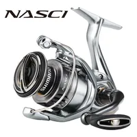 SHIMANO NASCI FC 2500 2500HG C3000 Spining Fishing Reel Silence Drive XSHIP HAGANE Gear AR-C Spool Saltwater Tackle 220517