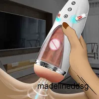 Автоматический мужской мастурбатор чашка реалистичный кончик языка и рта влагалища карманной киска провизатор вибрирующие игрушки SX для мужчин CNNW