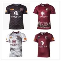 2022 National Rugby League Queensland Qld Malou Rugby Trikots 22 23 Maroons State of Origin Shirt Weste Shorts Größe S-3xl