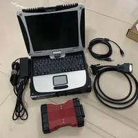 Top VCM2 Car Diagnose Tool für F-ord VCM II IDS V101 Multisprachiger FOR-DEMS VCM 2 OBD2-Scanner mit CF19 I5 4 GB Laptop CF249W
