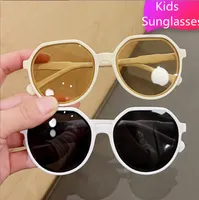 Оптовые детские солнцезащитные очки для мальчиков девочки шестнадцатурой бриллиантовые солнце
