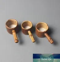 Качественный чайный инструмент бамбук -чай -инфузтор фильтр фильтр копирование с новизной ручкой с новизной