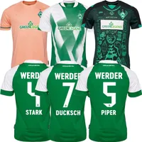 22 23 Werder Brema Special Soccer Jersey Marvin Ducksch Leonardo Bitttencourt Black Green 2 2022 2023 Friedl Pieper Football Shirts