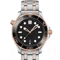 패션 mens 시계 자동 기계식 시계 42mm 비즈니스 손목 시계 수명 방수 스테인리스 스틸 손목 시계 여러 가지 색상 007 이동 시계