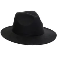 Diseñador de sombrero de mujer Hombo de cubo de cubo Women Lana aplastable FIENTA Outback ancho ancho de bucket de lujo de estilo francés 2020277d
