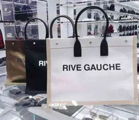 trend Women handbag Rive Gauche outdoor bags handbags top linen Large Beach bags Designer travel satchel Wallet two