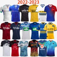 2022 2023 New Hurricane Highlander Blues Crusader Rugby Jerseys Zealand 22 23 Mens Super Chief Moana Fiji Jersey Game T 셔츠 오스트레일리아 Parramatta Warrior Top