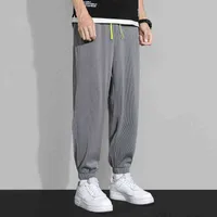New Sports Jogger Pants Mens Soild Sweatpants Cotton Sportswear Brousers Male Gym Gym Fitness Trailing Track L220624