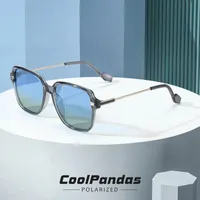 Occhiali da sole Coolpandas femminile per occhiali polarizzati Accessori di moda Women Outdoor Square Uv400 Gafas de Sol Mujersunglasses