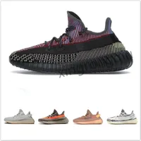 New release Yecheil West Running Shoes Black Static Designer Men Women Sneakers Reflective Synth Antl rwU''Yeezies''350''Yezzies''v2 Kanyes