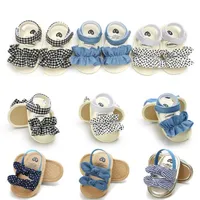 Sandals Pudcoco Summer Child Baby Girl Bowknot Leather Sandles Party Princess Soft Sole Flip-flop Crib Shoes 0-18M212H