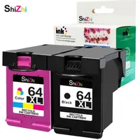 Shizhi Ink Cartridge compatible pour 64 XL 64XL ENVY PO 6252 6255 6258 7155 7158 7164 7855 7858 7864 7800 7820 IMPRIGER245T