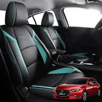 Custom Fit Cover Car Seat для Mazda 3 Axela 14-19 PU