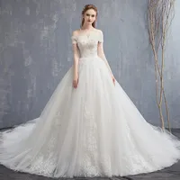 Other Wedding Dresses Applique Lace Vintage Dress 2022 Off Shoulder Bride Princess Dream Gown China Bridal GownsOther