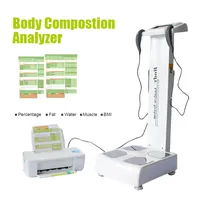 Human Elements Analys Body Composition Analyzer Machine Skin Diagnosis System Fat Tester Equipment Cellulate Analys Instrument med skrivare till försäljning