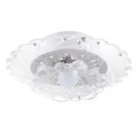 Pendant Lamps Energy Saving Bright Ceiling Lamp Chandelier Light LED Crystal Modern White