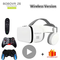 Bobo Bobovr Z6 Casque Helmet 3D VR Glasses Virtual Reality Bluetooth Headset For Smartphone Smart Phone Goggles Viar Binoculars H220422