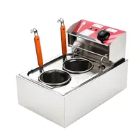 Cooking Appliances Electric Pasta Cooker Noodle Stove Stainless Steel Stove Double Baskets Boiler machine